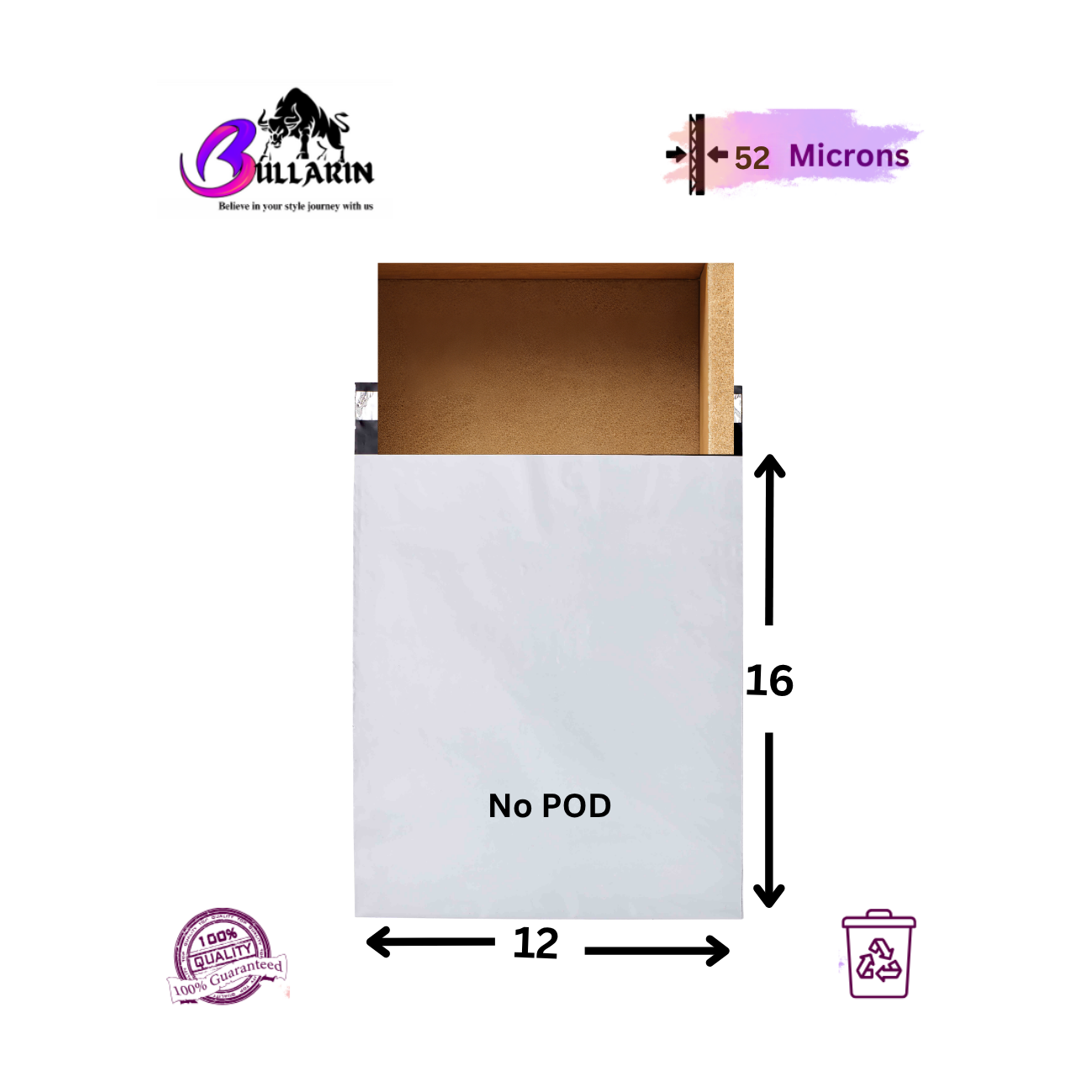 12x16 25 plain poly courier covers (1)
