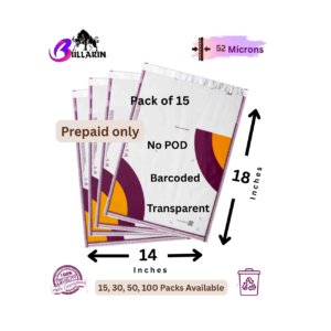 14x18 15 meesho poly courier covers